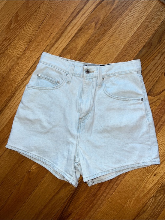 Levi's Pants - Levi's Pale Blue High-Rise Denim Shorts